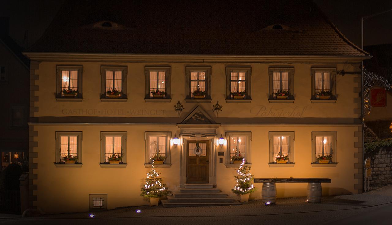 Der Patrizierhof - Weingut Gasthof Hotel - Familie Grebner Grosslangheim Eksteriør bilde